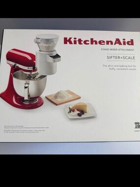 KitchenAid sifter and scale attachment